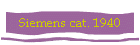 Siemens cat. 1940